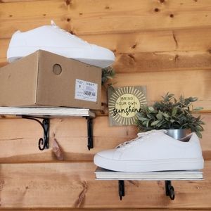 Voet 💙 Men's NEW Milo White Vegan Leather Classic Casual Shoe Fashion Sneaker 9